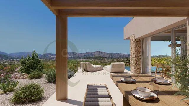 Villa en Llíber con piscina privada y vistas a la Vall de Po - foto 3