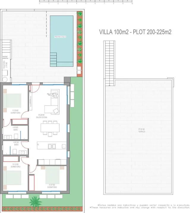 Villa 3 habitaciones 100m² en venta - La Senda del Recuerdo — 39