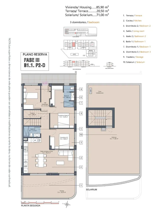 Complejo residencial de nueva construcción cerca de Serena Golf y el Mar Menor en Los Alcázares — 25