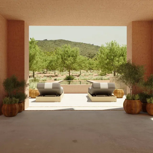 Exclusiva finca en Manacor con proyecto de villa mediterránea de diseño, piscina y torre singular — 2