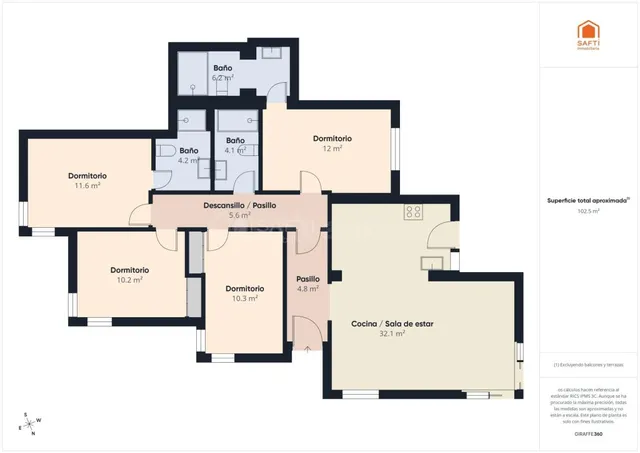 Villa con piscina privada y jacuzzi - Licencia turística para 8 personas - Can Picafort - Calle Tords — 41