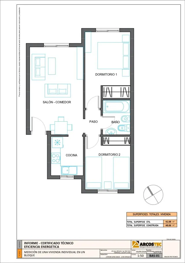 Apartamento de 2 dormitorios 1 baño en punta prima ( orihuela costa ) — 23