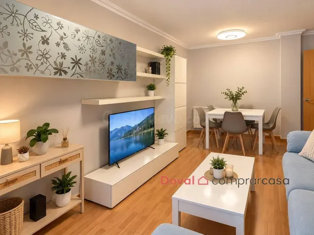 Amplio piso de 3 dormitorios en venta en O Porriño con garaj