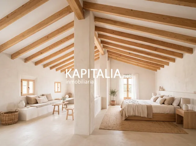 Casa en VENTA en Cerdà con cochera, patio interior y chimenea, ideal para reformar — 28