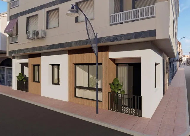 Apartamento de 2 dormitorios en planta baja a 300m del mar a la venta en Santiago de la Ribera, Murcia — 19