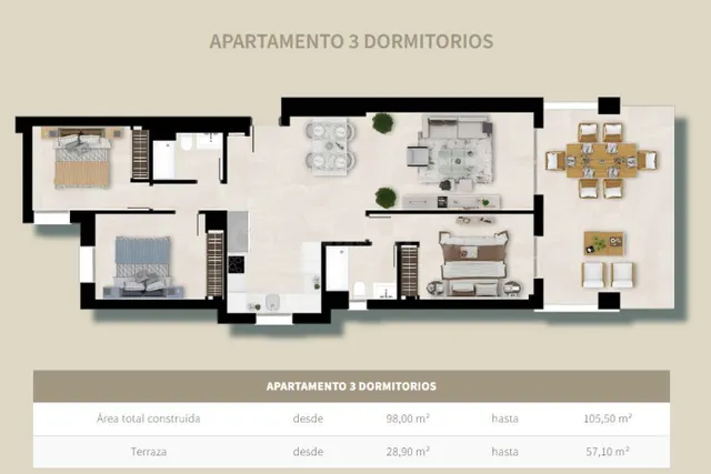Apartamento 2 habitaciones 83m² en venta - Estepona Golf — 17