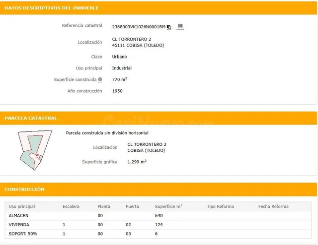 Terreno urbano 770m² en venta - Castilla la mancha - foto 2