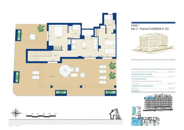 Ático 4 habitaciones 280m² en venta - Centro — 29