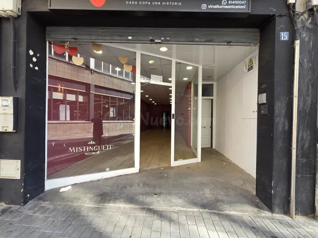 SANT CELONI (ZONA PEATONAL CENTRO): MAGNÍFICO LOCAL DIÁFANO  - foto 2