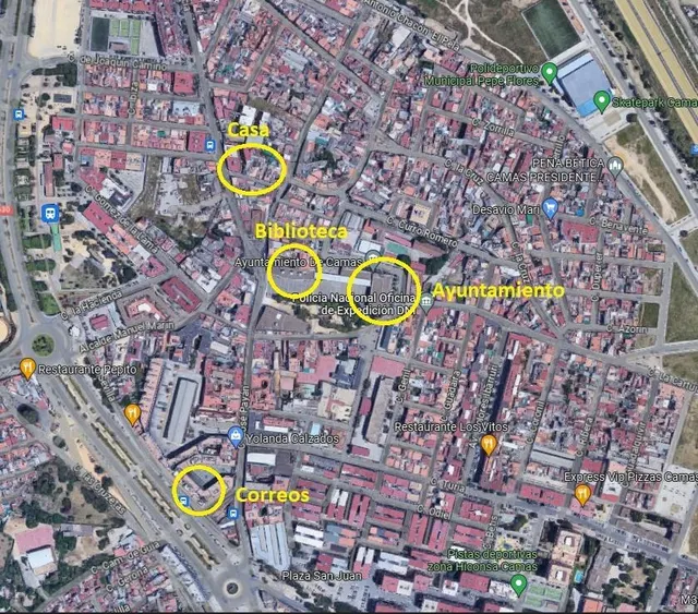 Venta de casa en el centro de Camas (Sevilla) — 4