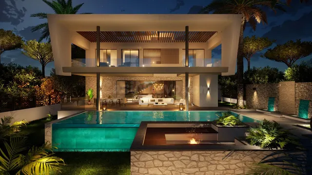 Parcela con licencia en Milla de Oro, Marbella - Proyecto listo — 2