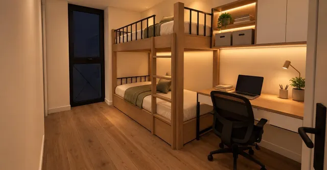 Casa única de 253 m2 con garaje doble, oficina, salón social y +100 m2 de terrazas — 35