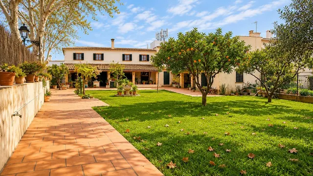 Casa Tradicional con Jardín y Porche en Son Sardina — 8