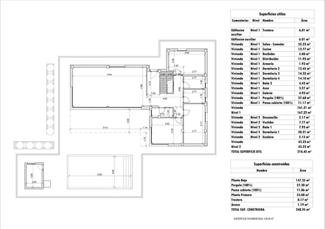 Villas en término de Aspe. — 24
