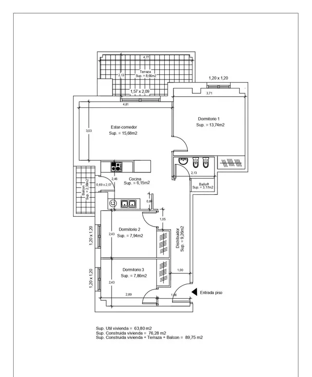 Amplio apartamento en la zona de Magic World — 4