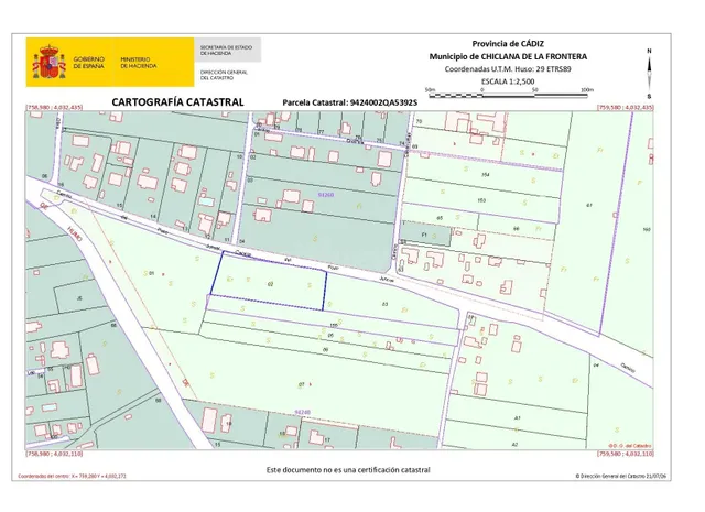 Parcela segregada de 4.227 metros en el pago del humo — 2