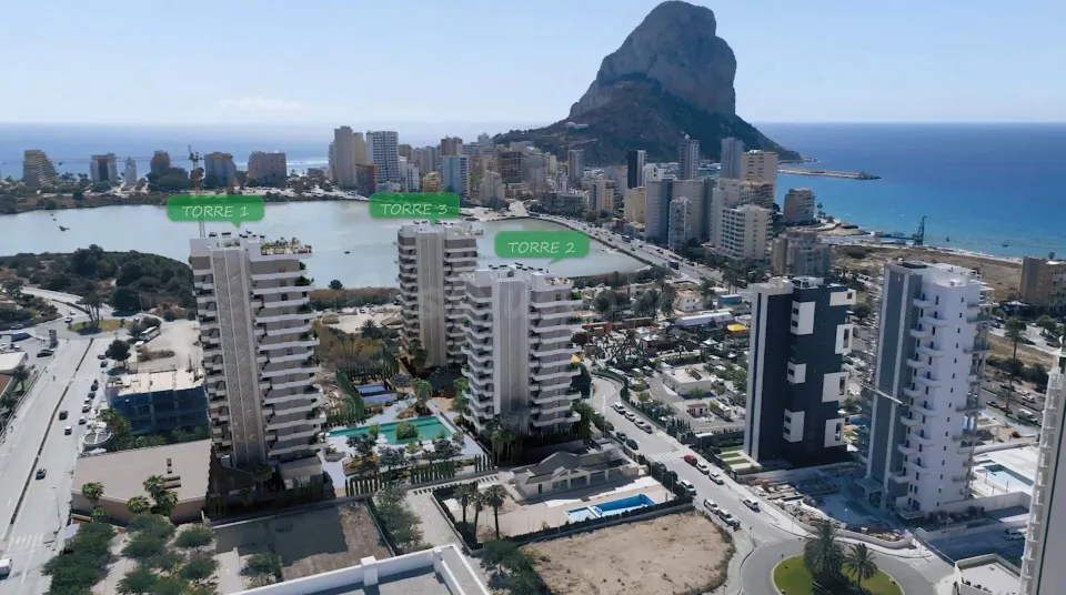 Apartamento 2 habitaciones 100m² en venta - Calpe