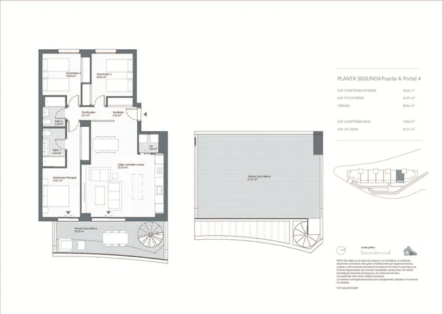 Ático 3 habitaciones 120m² en venta - Lo Cea - Los Cortijos — 14