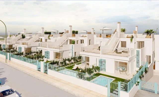 Villas de obra nueva cerca de La Serena Golf y la playa en L - foto 5