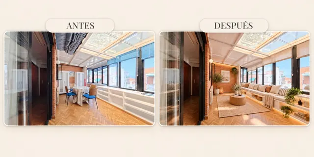 Ático con terraza acristalada y gran potencial en Tetuán — 8