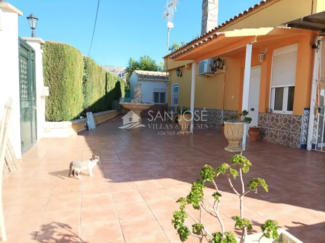 INMOBILIARIA SAN JOSE VENDE ESTUPENDO CHOLLO DE  CHALET EN POZOBLANCO-MONFORTE DEL CID — 31