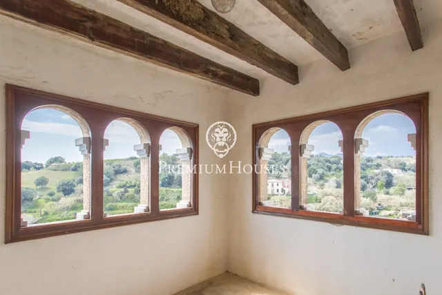 Masía a la venta en Arenys de Mar con vistas a la naturaleza — 29