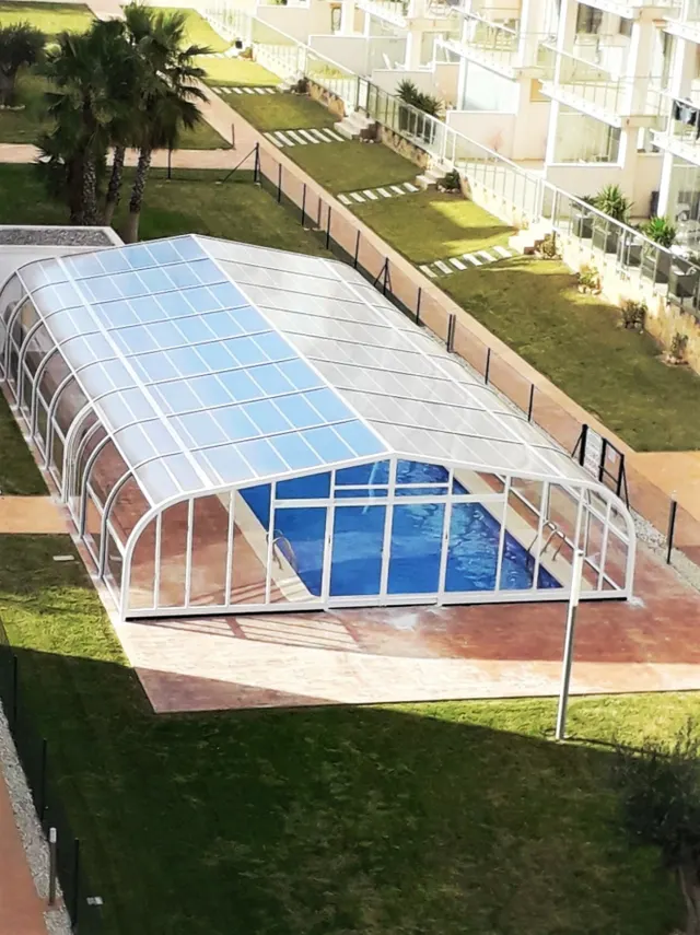 ESTUPENDO APARTAMENTO DE OBRA NUEVA 2 DORMITORIOS 2 BAÑOS  CON PISCINA EN ORIHUELA COSTA , ALICANTE — 23