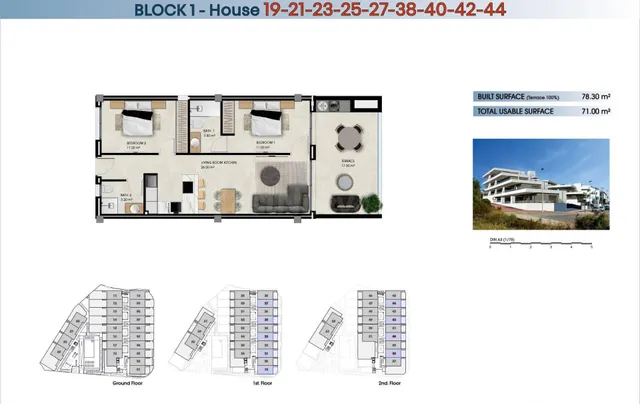 Ático 2 habitaciones 78m² en venta - El pinet - foto 5