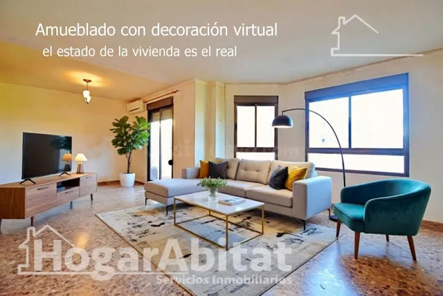 EXTERIOR, CENTRAL Y LUMINOSO CON GARAJE EN OLIVA - foto 3