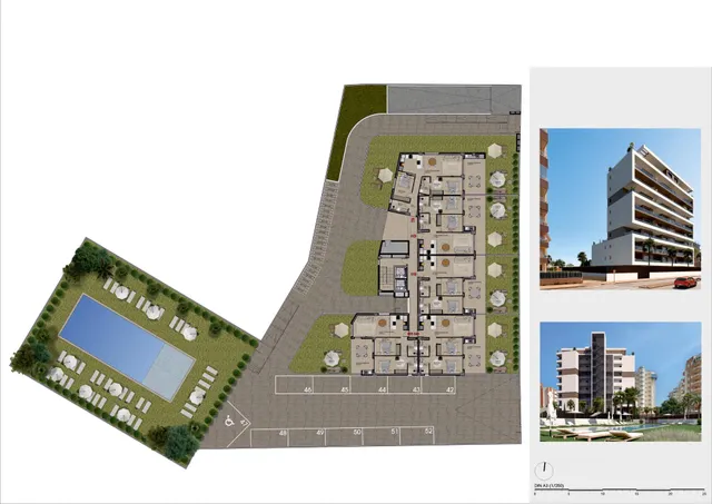 Apartamentos Obra Nueva 2 Dormitorios en Urb con Piscina y Parking incluido — 13
