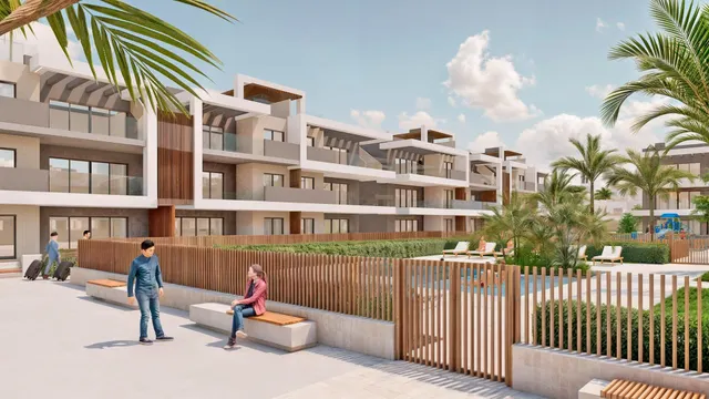 OBRA NUEVA CERCA DEL MAR CON PISCINA, GIMNASIO Y SPA COMUNITARIA — 11