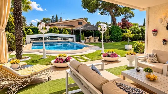 Chalet independiente con piscina salina  y jardin  de 1000 m — 24