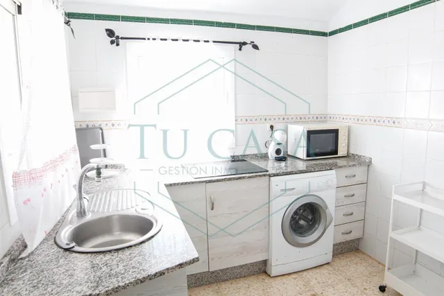 Acogedora vivienda de madera en alquiler de larga duración cerca de La Barrosa — 16