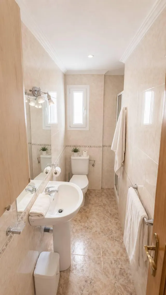 Apartamento turístico en primera línea de mar con piscina, garaje y solárium panorámico — 20