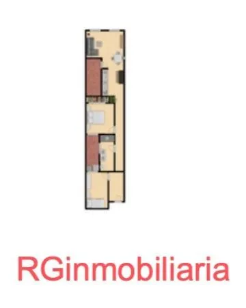 Apartamento 2 habitaciones, patio, trastero y zona aparcamiento. — 26