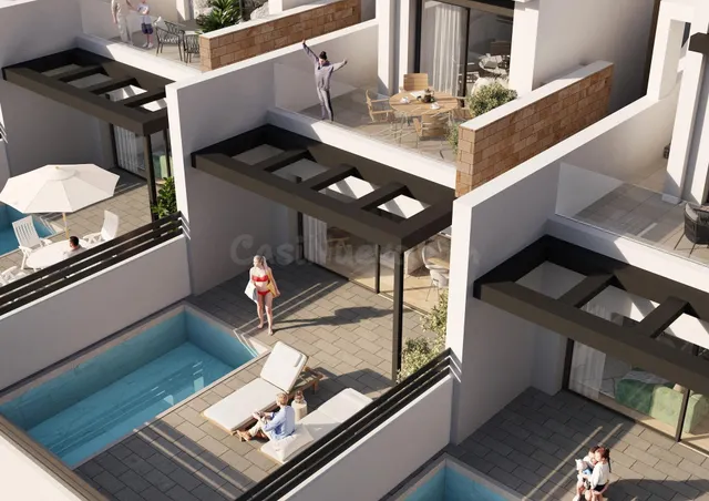 Nuevas viviendas de estilo escandinavo en Aguas Nuevas, Torrevieja — 2