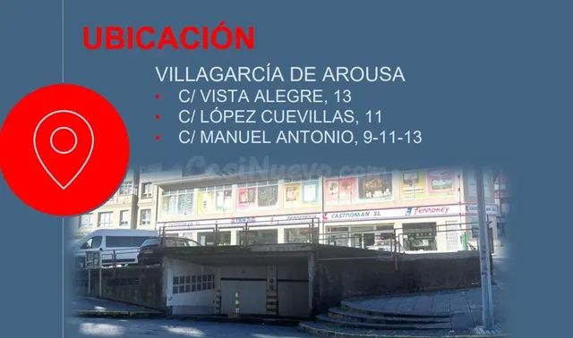 VENTA PLAZAS DE GARAJE EN VILLAGARCIA DE AROSA - foto 5