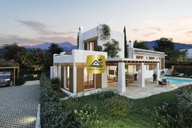 ❶ VILLA OLIVIA - VILLA IBICENCA con Vistas a la Montaña en J