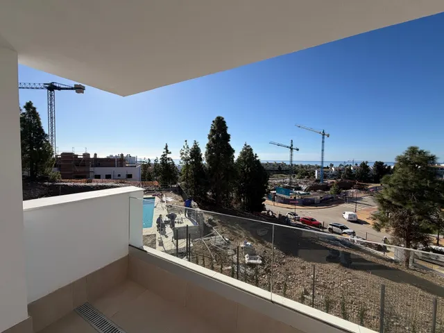 Vivienda moderna en urbanización privada Mijas con vistas al