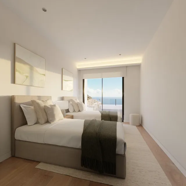 Moderno apartamento de 3 dormitorios frente al mar en Montec - foto 5
