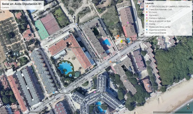 Exclusivo solar en Cambrils a 100 metros de la playa en la A - foto 2