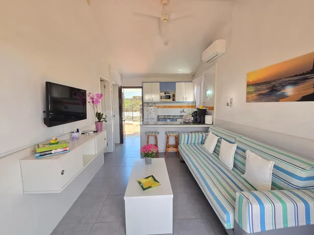 Bungalow luminoso de un dormitorio de esquina para la temporada de invierno con una terraza de 80 m2 — 4