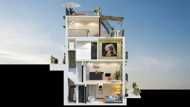 Apartamento 2 habitaciones 110m² en venta - Parlamento - Torneo — 3
