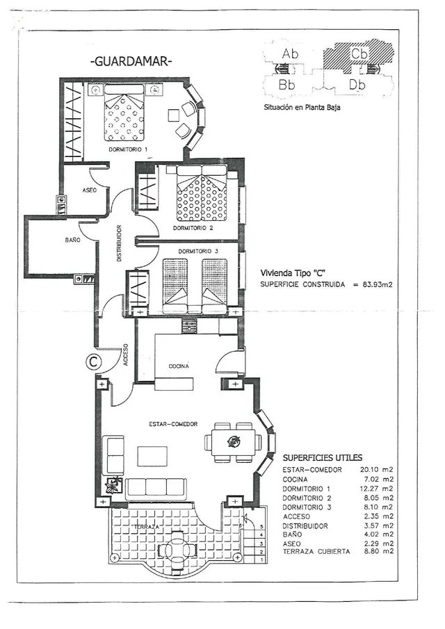 ¡Apartamento en planta baja con gran terraza en Guardamar del Segura! — 45