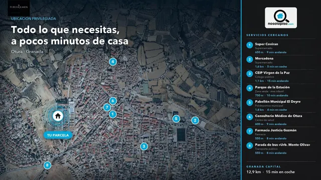 OPORTUNIDAD: SOLAR RESIDENCIAL EN EL CINTURÓN METROPOLITANO DE GRANADA, EN OTURA — 42