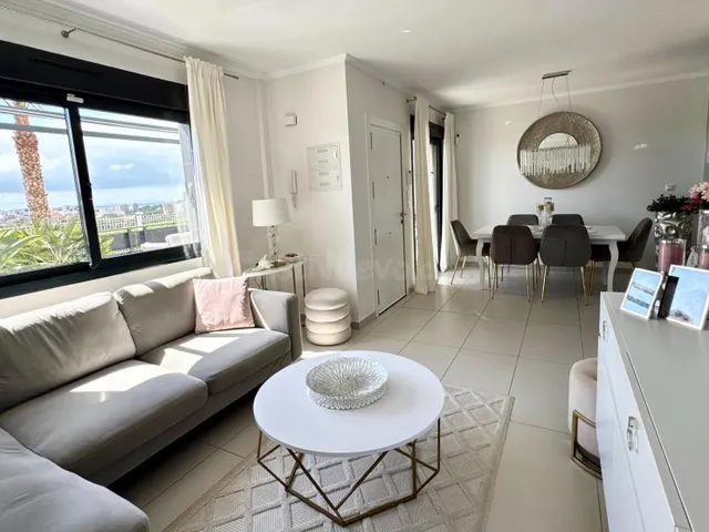 Dúplex con terrazas y vista al mar en el complejo cerrado Tabora, Lomas de Cabo Roig — 3