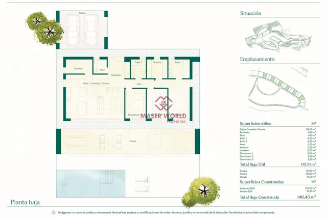 Exclusivas villas en primera línea de golf en Hacienda del Álamo, Costa Cálida — 15