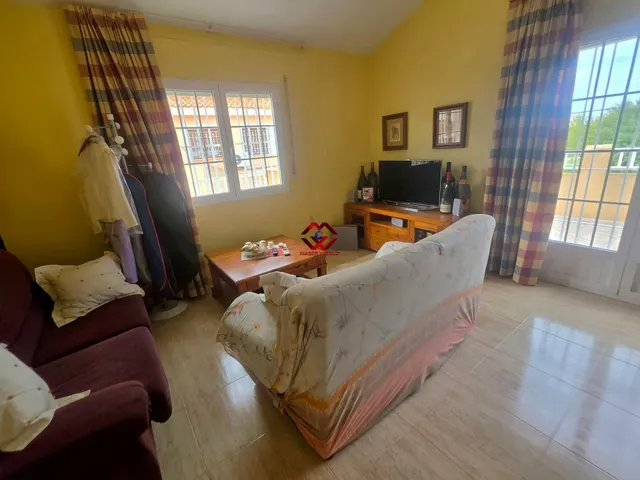 Villa en esquina con piscina privada, garaje a 800 m de la playa en Santiago de la Ribera — 38