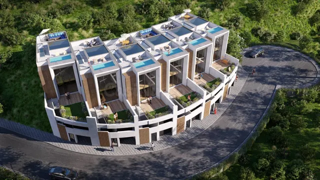 Obra nueva - Chalet adosado con piscina privada y vistas al  - foto 2