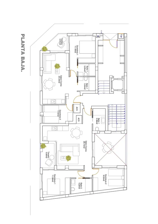 GRAN APARTAENTO EN GUARDAMAR, 2 HAB, 2 BAÑOS — 11
